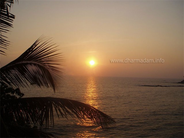 View from Dharmadam Beach